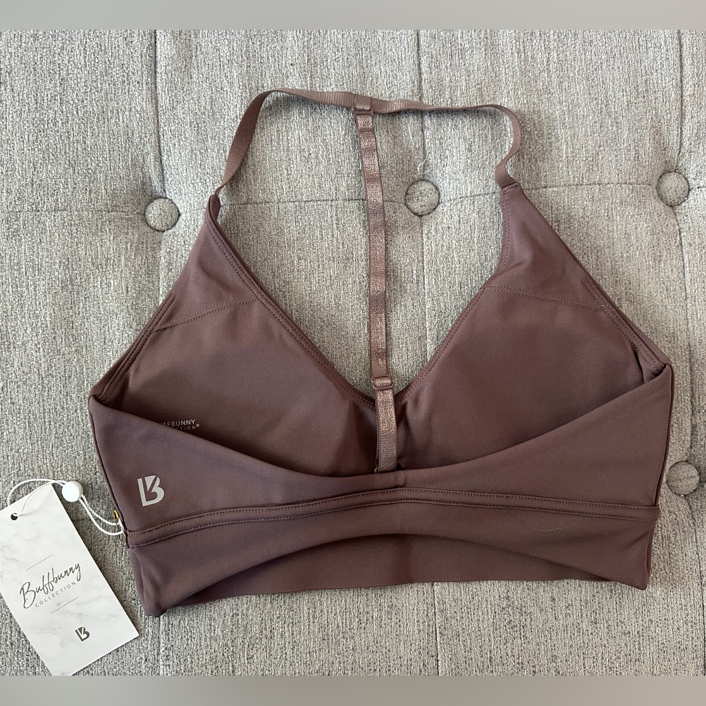 NWT 🆕 Buffbunny Sultry Sports Bra Mocha Berry- 
DISCONTINUED - Picture 3 of 10